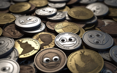 Meme coins dominate the crypto market as top gainers
